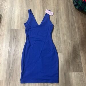 Target Vibrant Blue Mini Dress